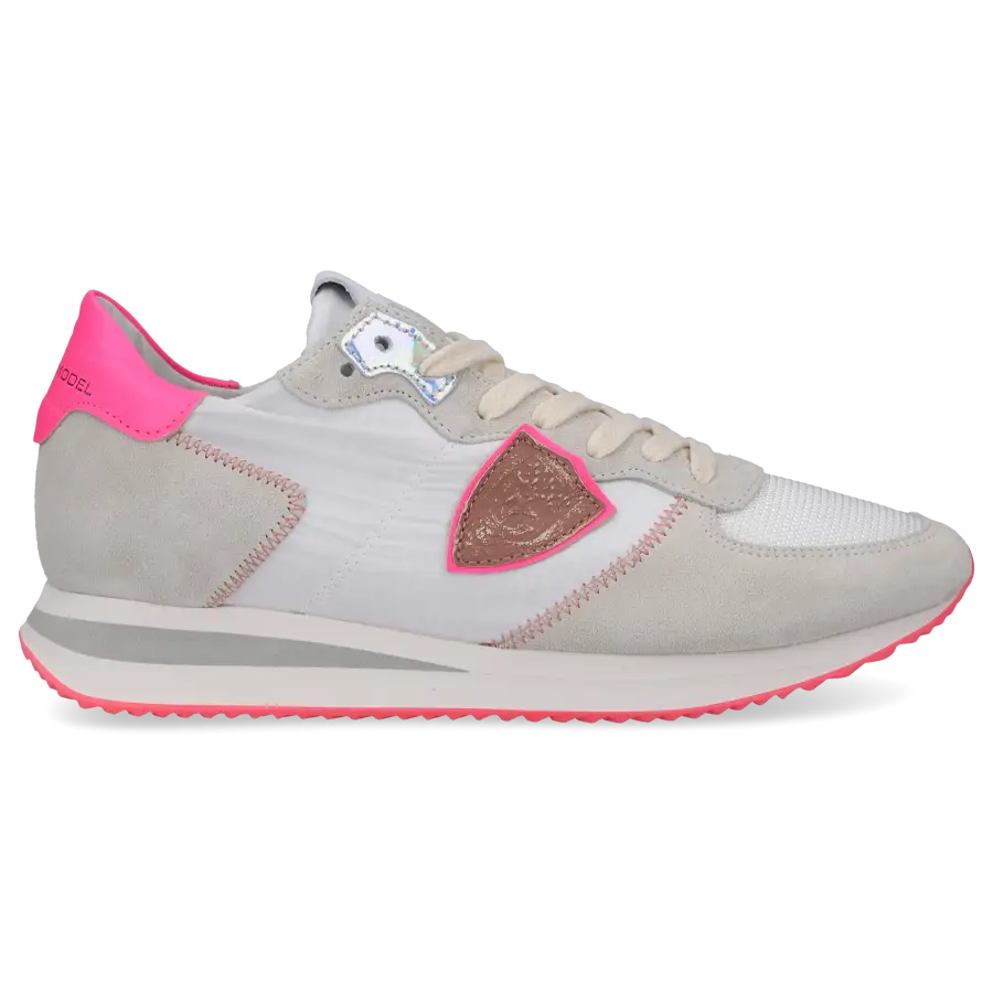 Philippe Model - Sneaker low TZLD WNL3 Veloursleder - grau