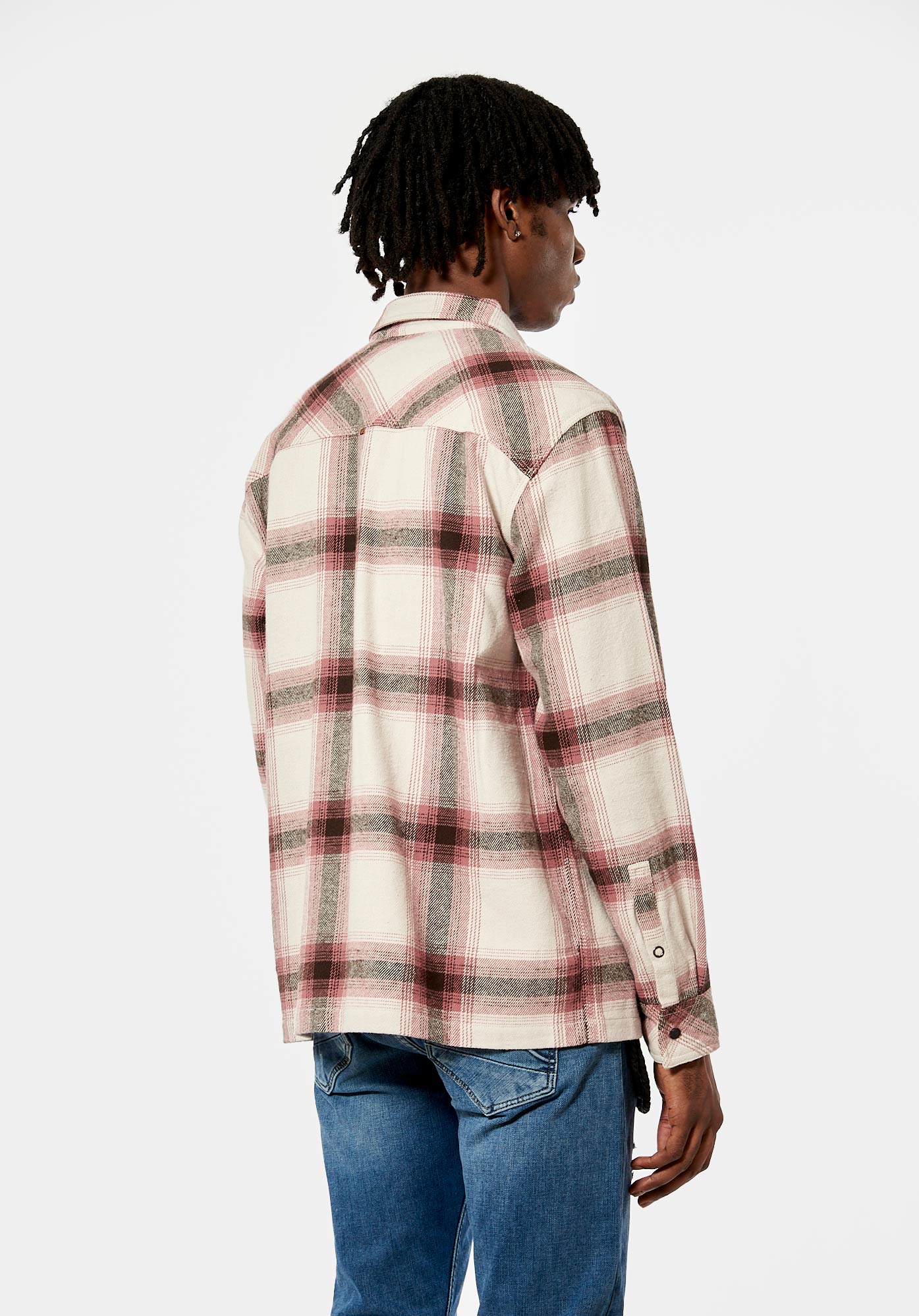 TANGO  Surchemise rose Homme en 100% coton