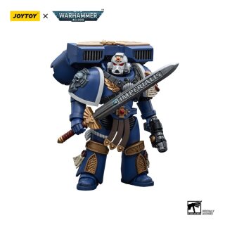 Warhammer 40k Actionfigur 1/18 Ultramarines Vanguard Veteran Sergeant 12 cm