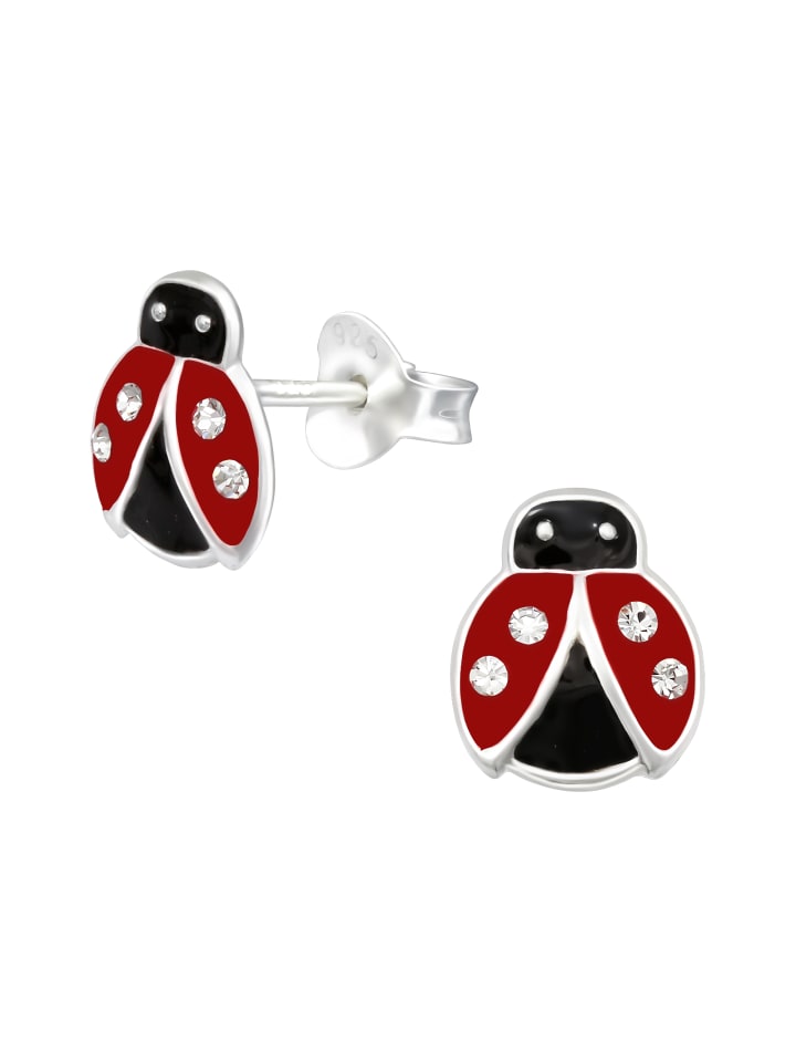 schmuck23 Silber-Ohrringe 925 Marienkäfer 0,7 cm x 0,8 cm günstig kaufen onesize