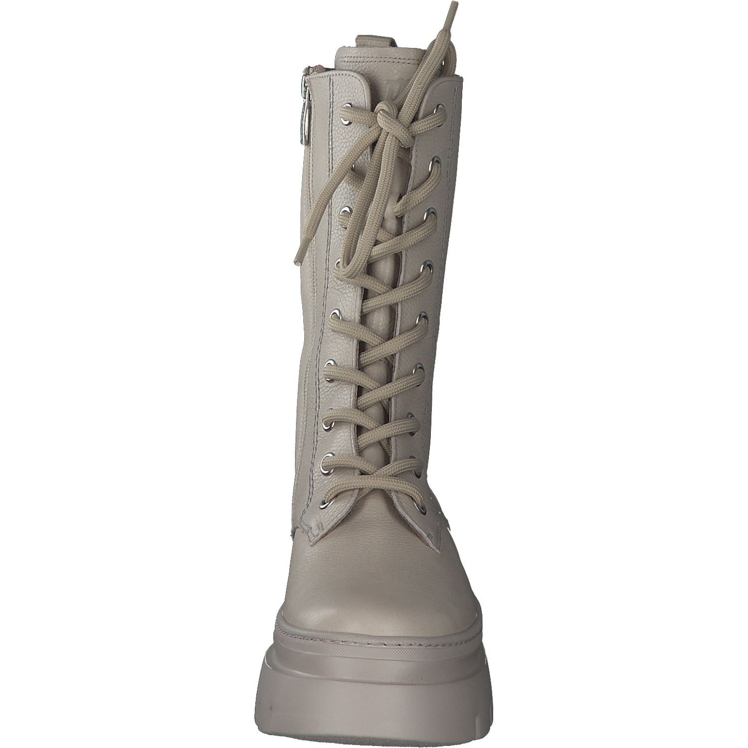 Paul Green 9090, Schnürstiefel, Damen, Beige