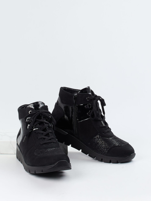 Schnürstiefelette-27510090296 Waldläufer