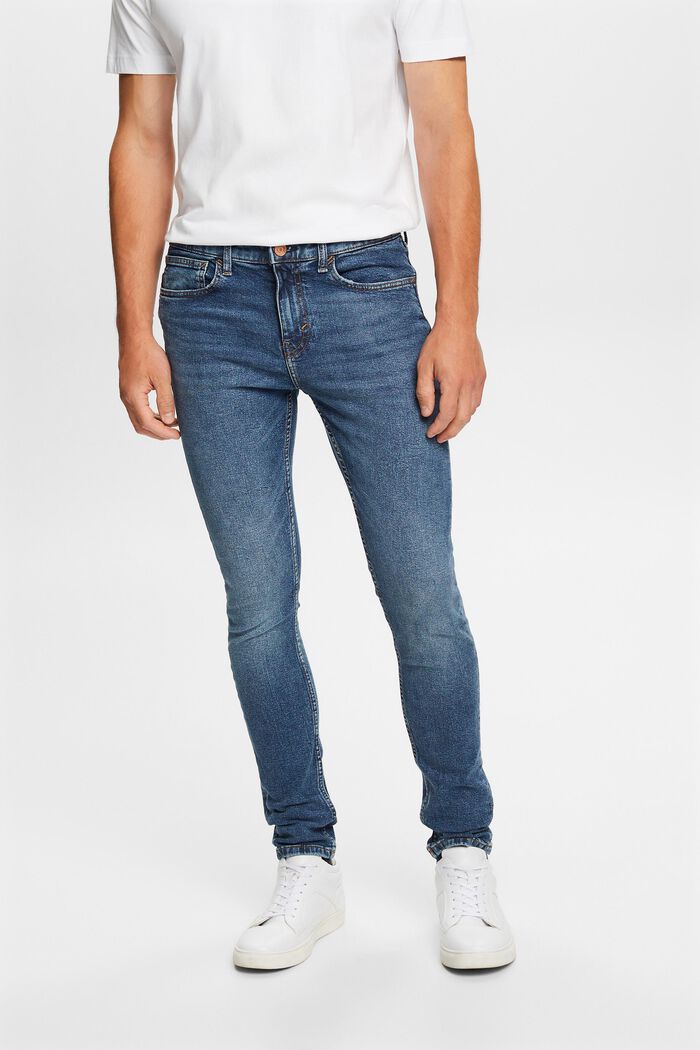 Skinny Jeans mit mittlerer Bundhöhe