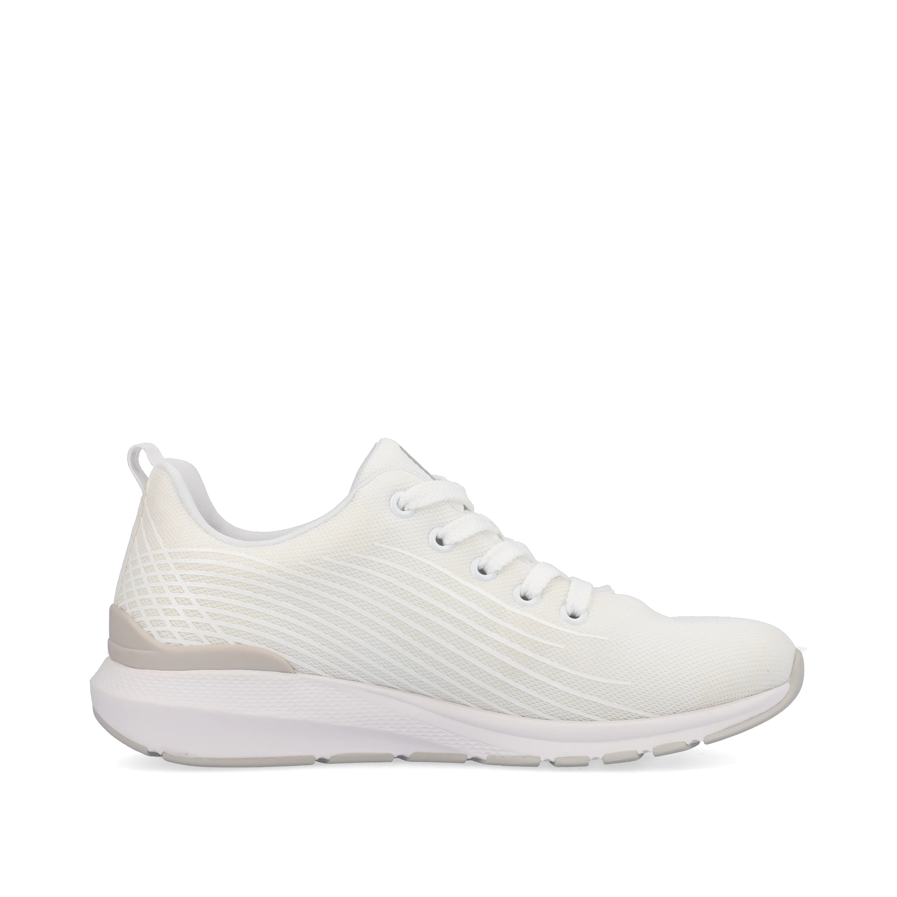 Rieker Damen Sneaker Low frost white