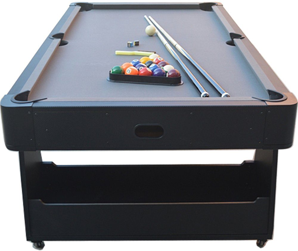 Charlsten Air-Hockeytisch Charlsten Multi Airhockeytisch / Billardtisch Schwarz - 2-in-1, (1-tlg)