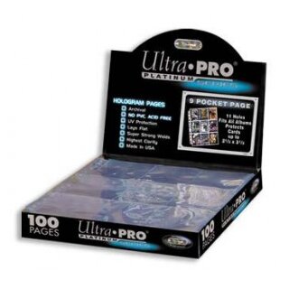 UP - 9-Pocket Pages Platinum 100 Seiten Box (100)