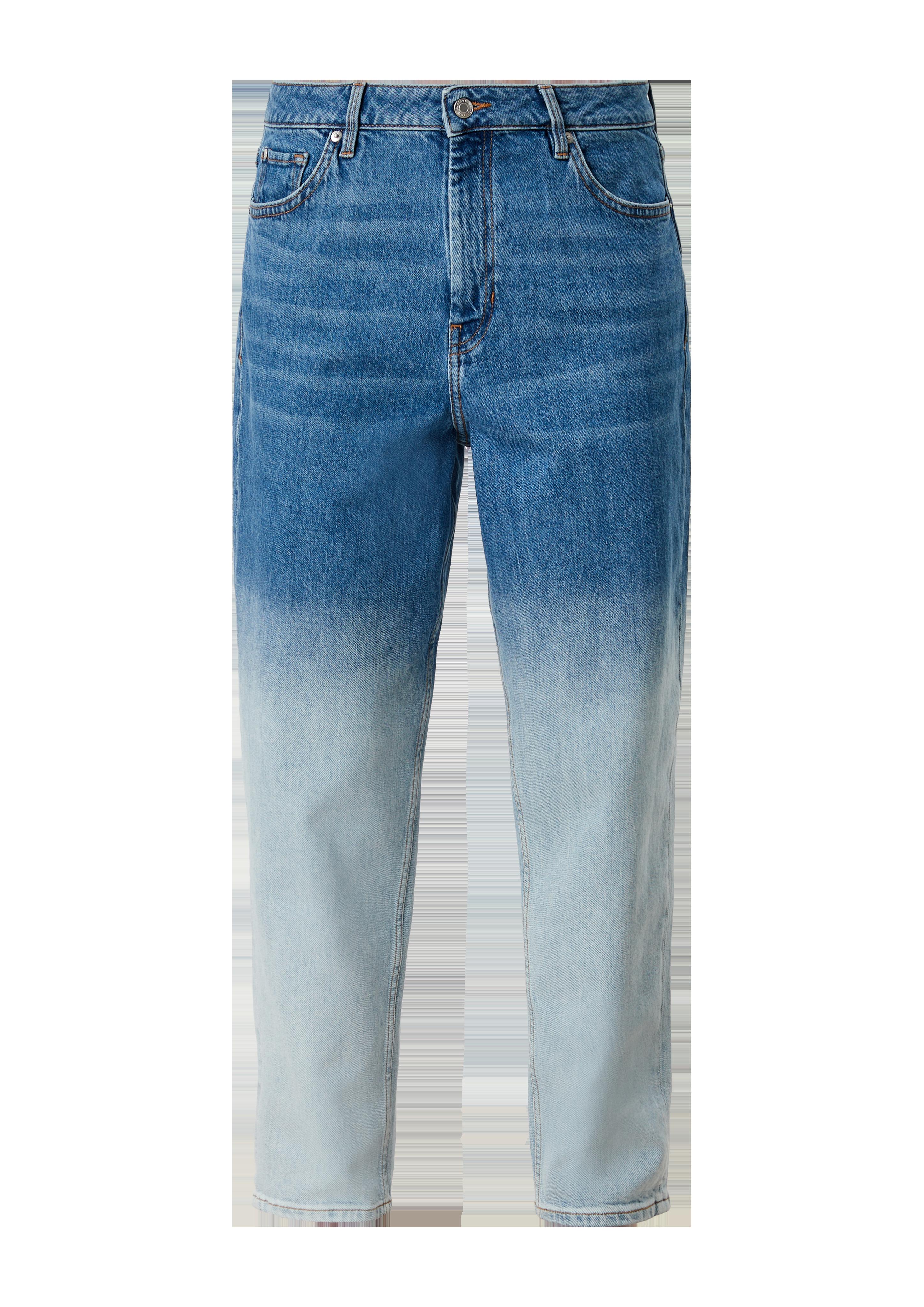 Cropped-Jeans / Regular Fit / Mid Rise / Straight Leg  2115878-54Z4
