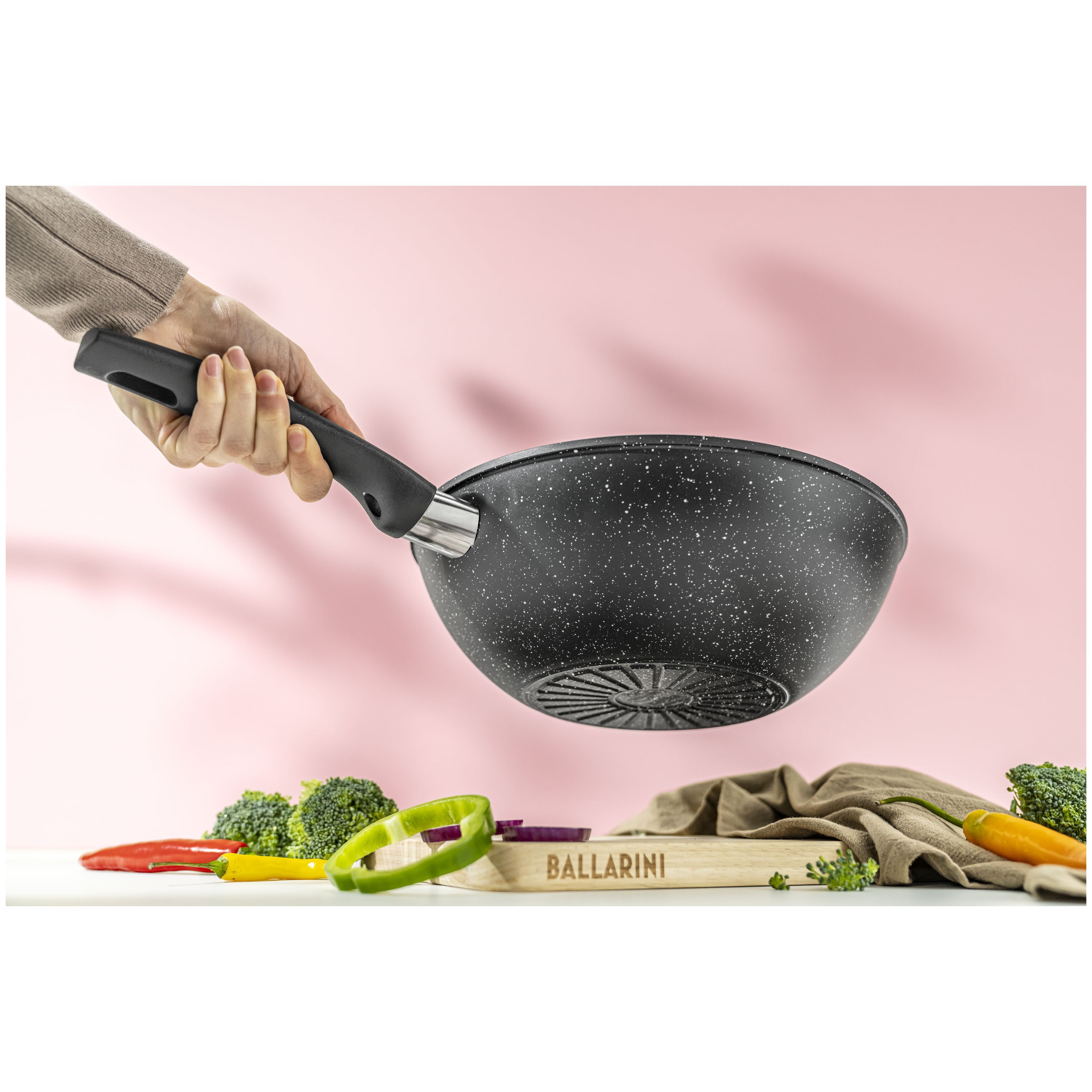 Wok 28 cm, Aluminium
