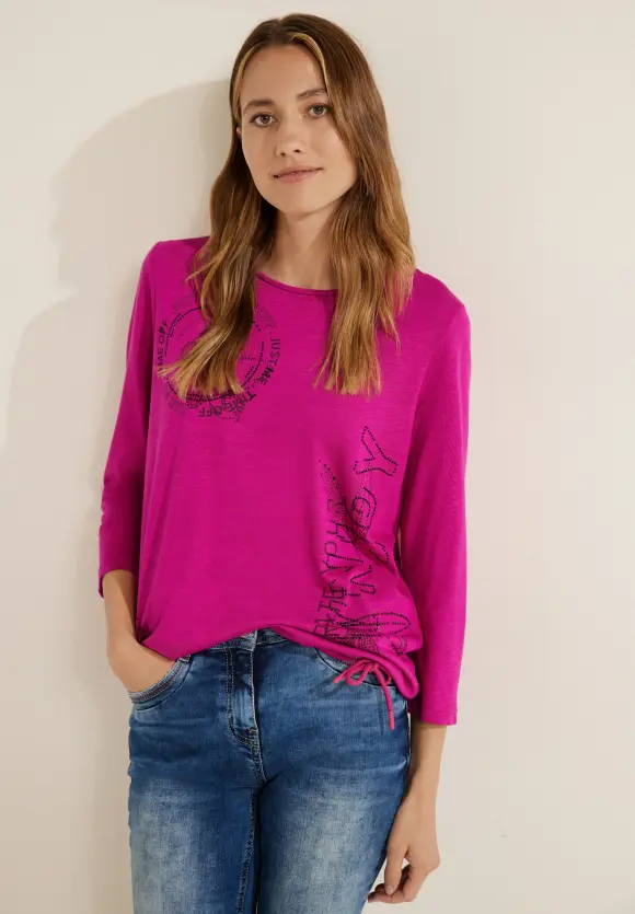 CECIL Shirt mit Frontprints