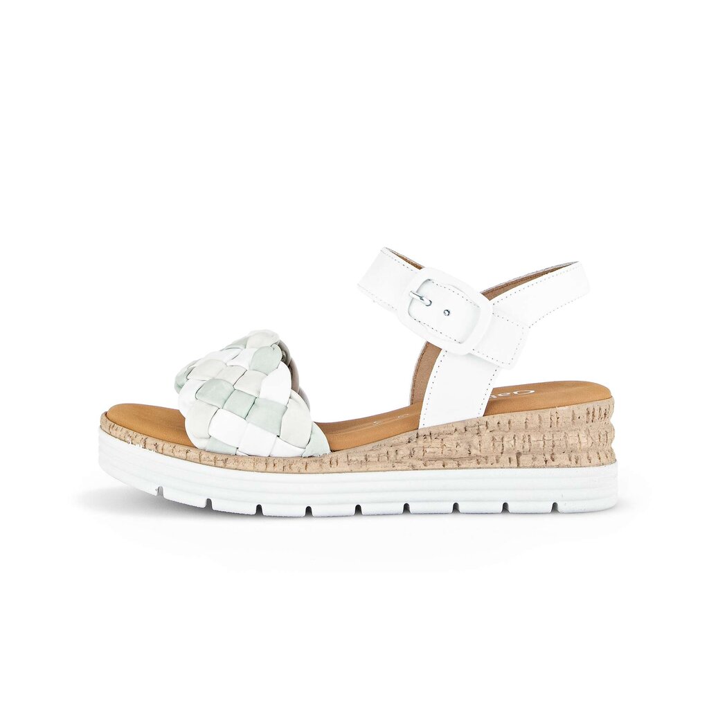 Gabor comfort Keilsandalette weiß