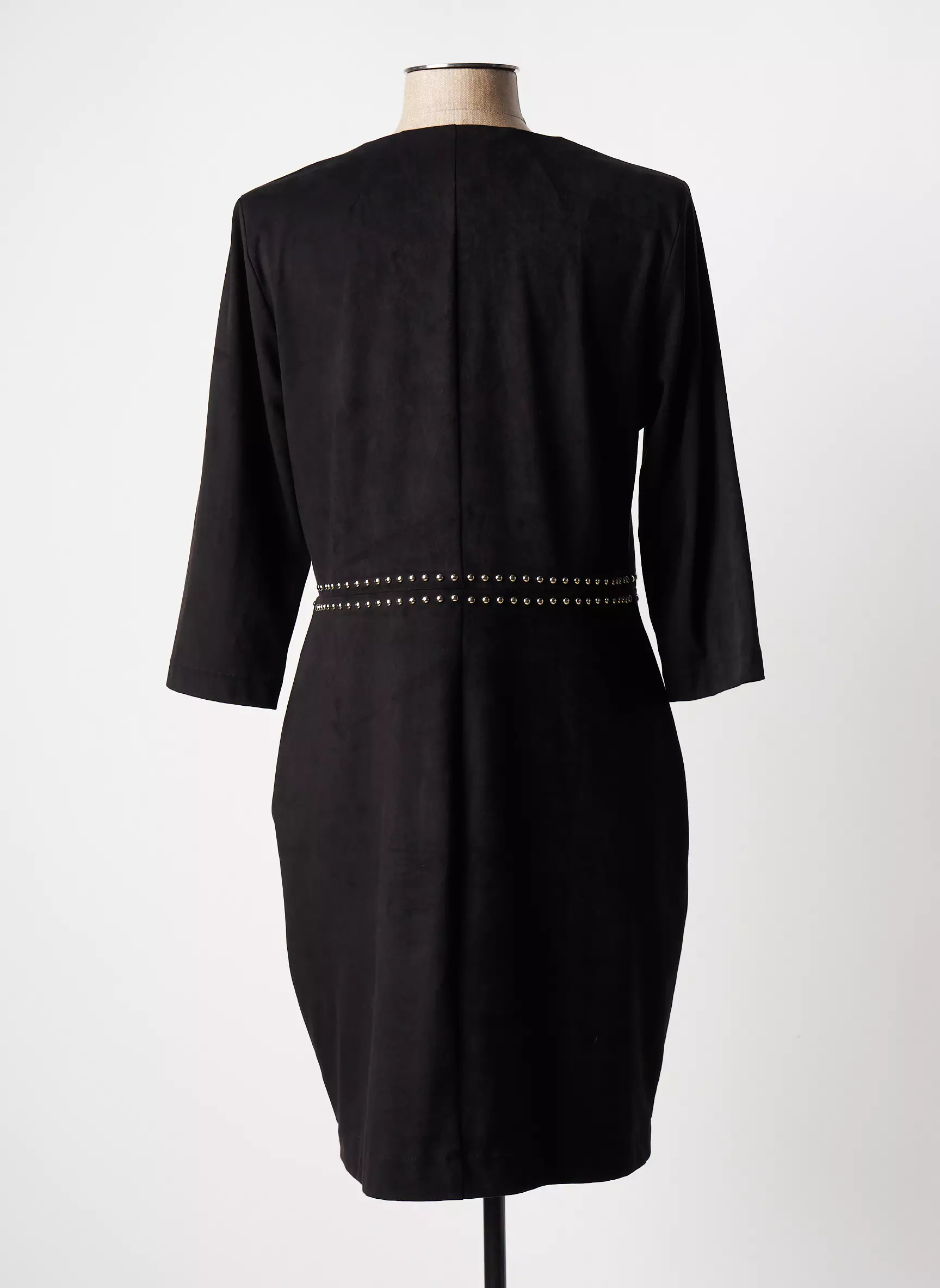 Indies Robes Mi Longues Femme couleur noir