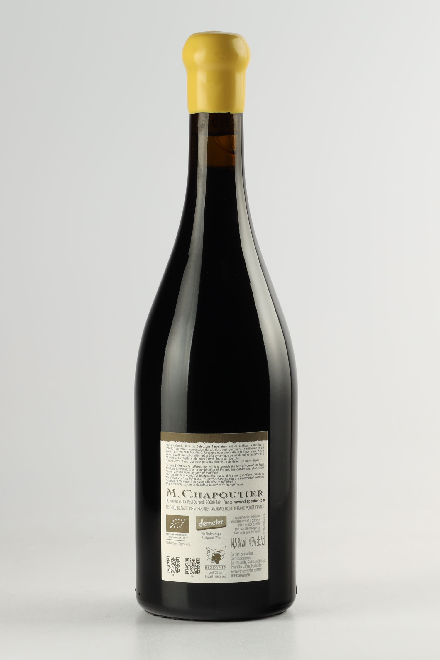 Chapoutier Le Pavillon 2016, Hermitage Rouge