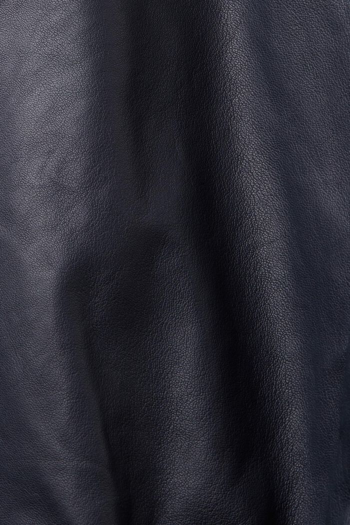 Lederjacke mit Stehkragen