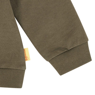 Sweatshirt, khaki für Jungs