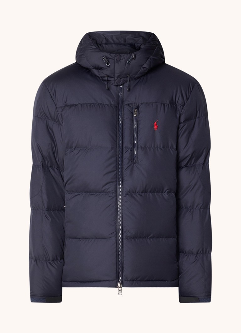 Ralph Lauren puhasta jakna punjena perjem s odvojivom kapuljačom