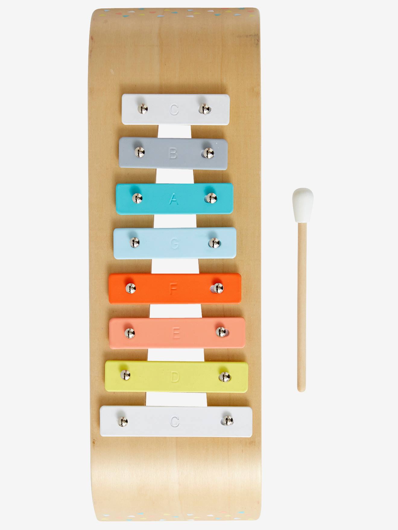Xylophone en bois FSC® multicolore