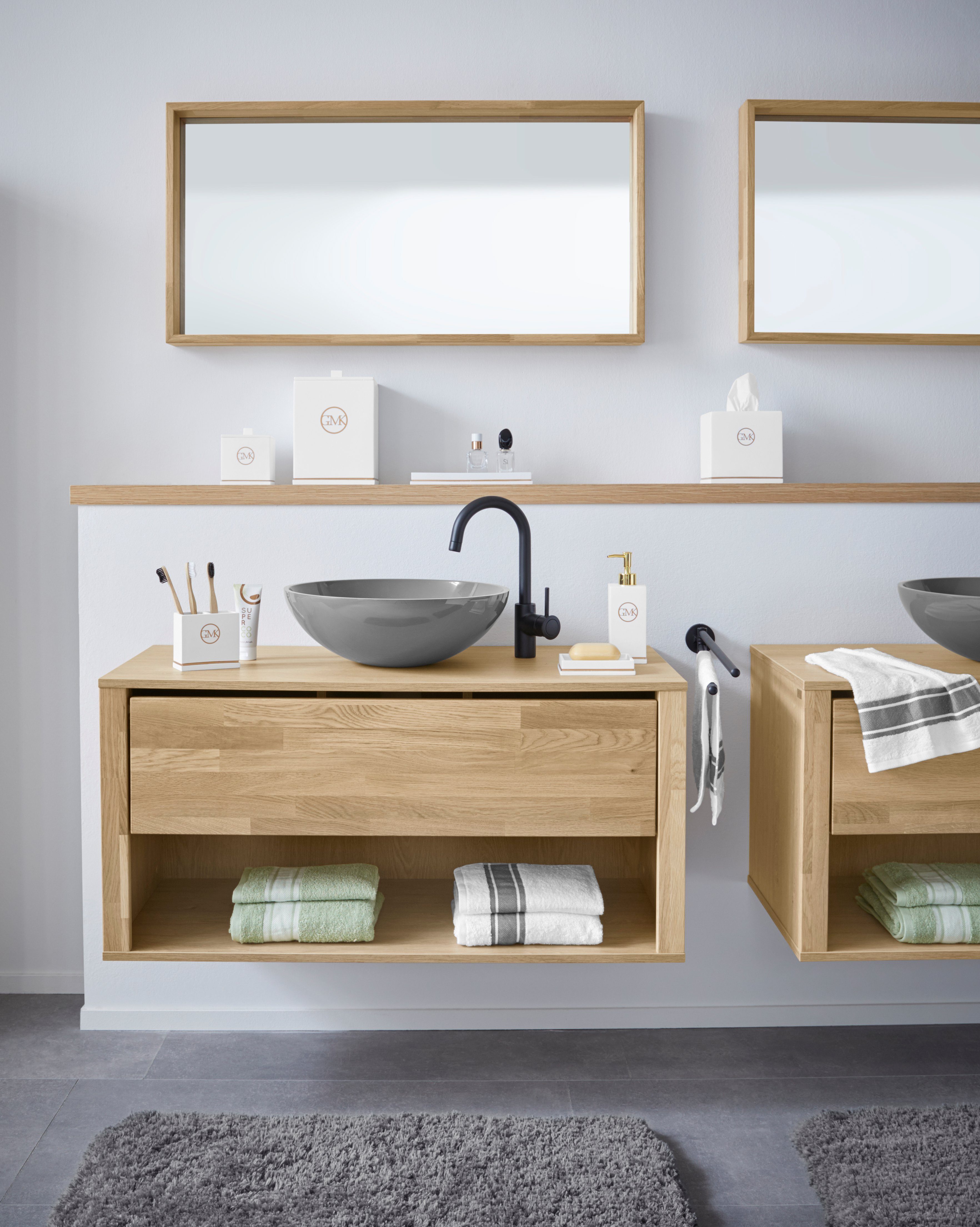 Guido Maria Kretschmer Home&Living Badkommode Como, grifflose Optik