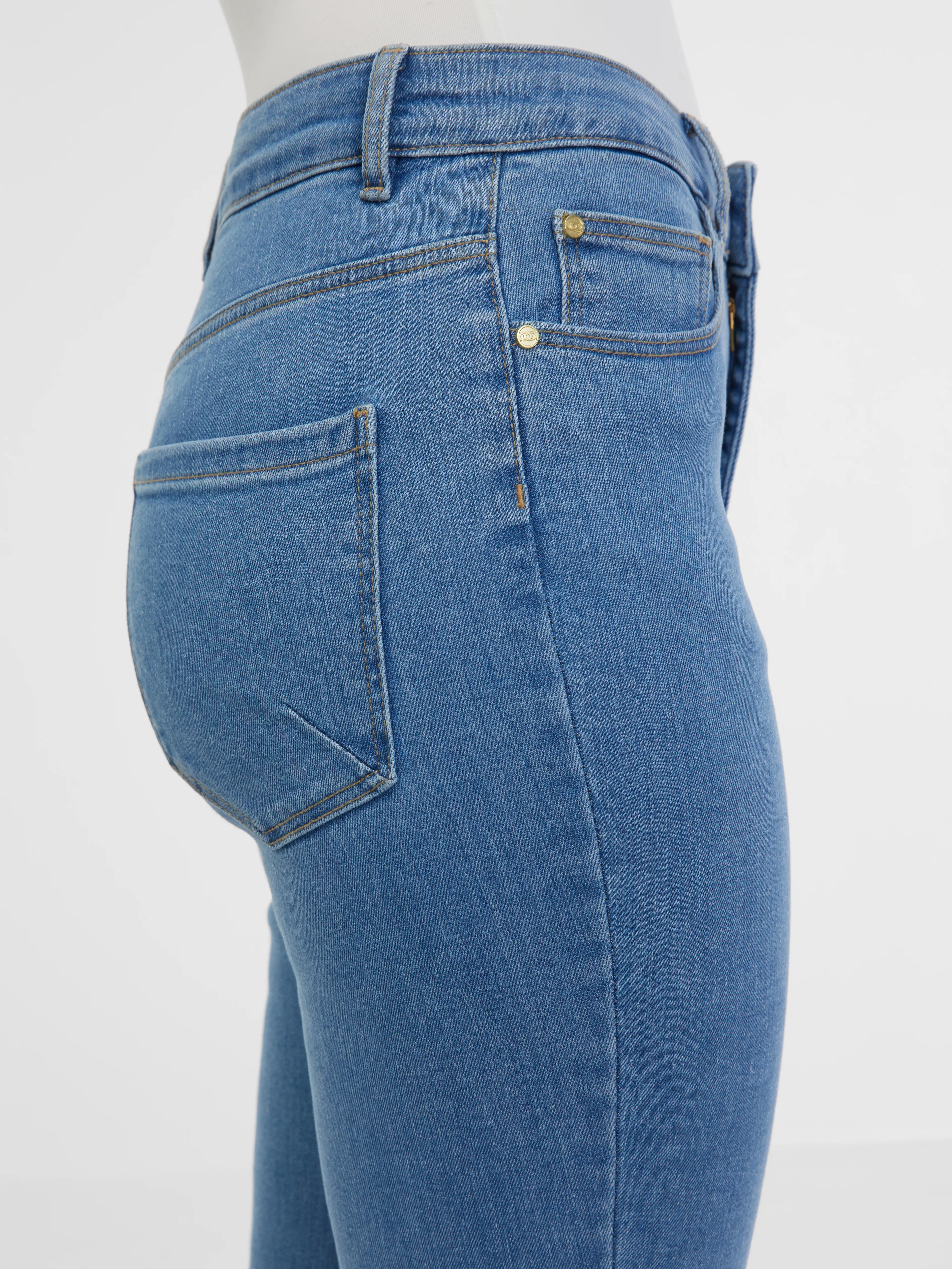 Hellblaue Damen Skinny Fit Jeans ORSAY