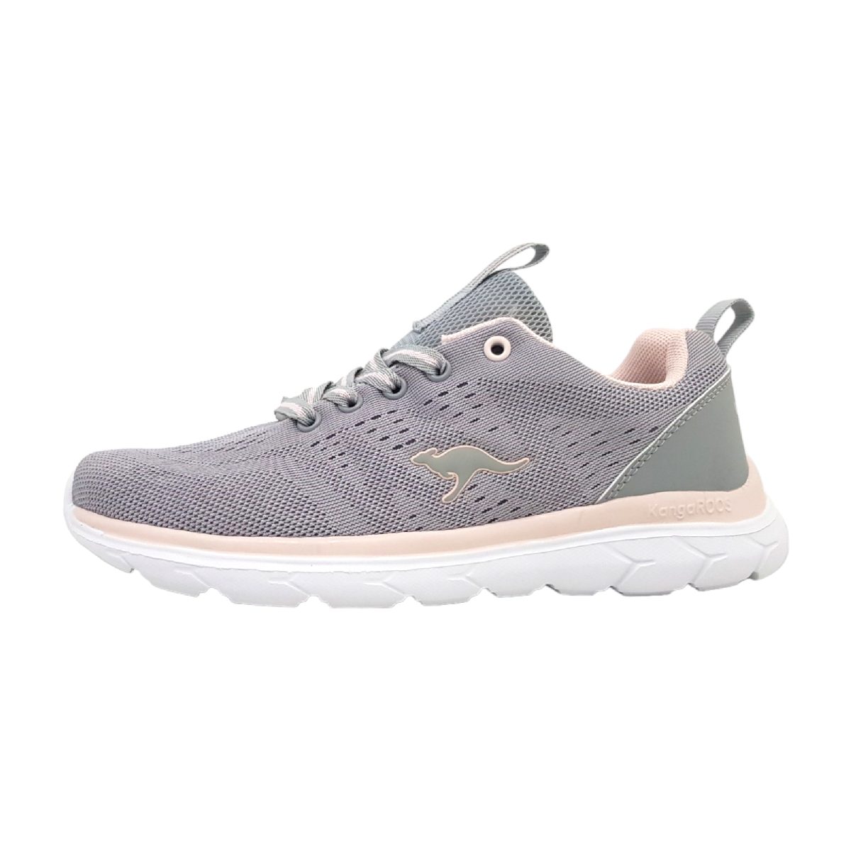 KangaRoos KN-Clear 30027/2063 Grau vapor grey/ pink