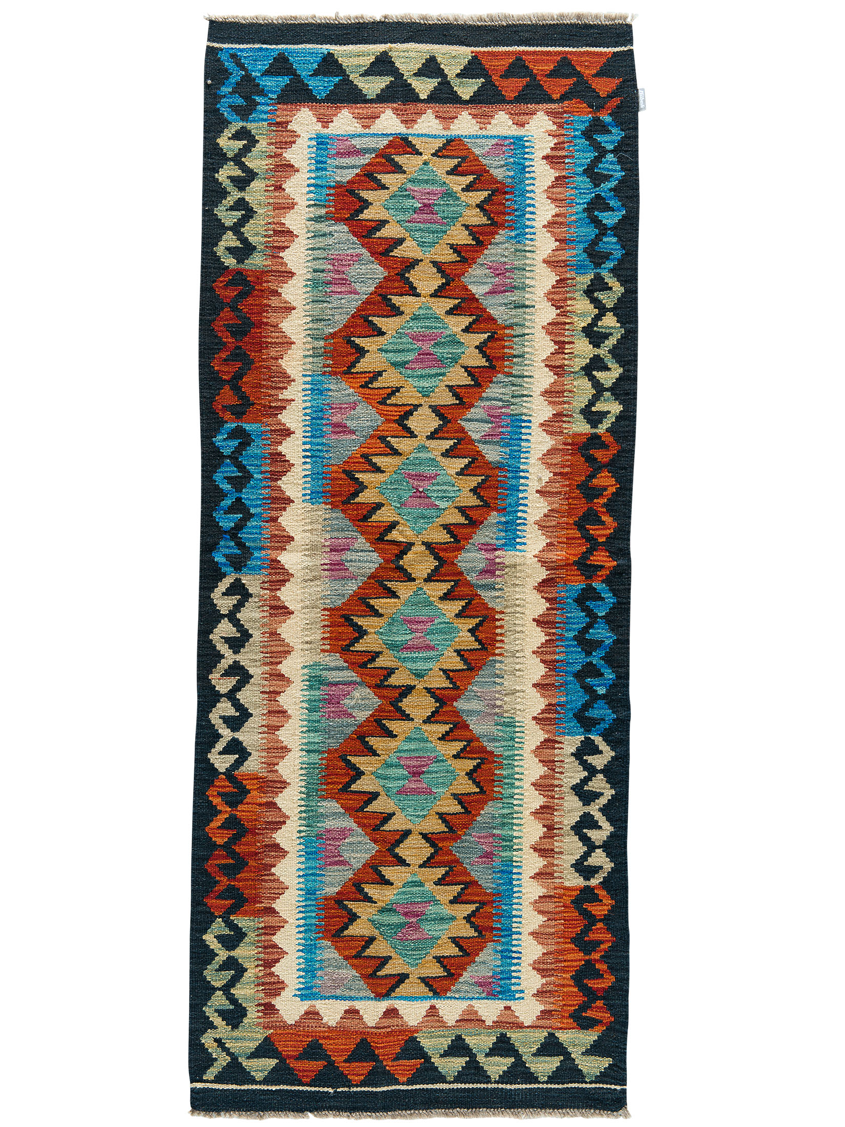 Afghan Kelim ca. 78 x 192 cm, Unikat / Einzelstück