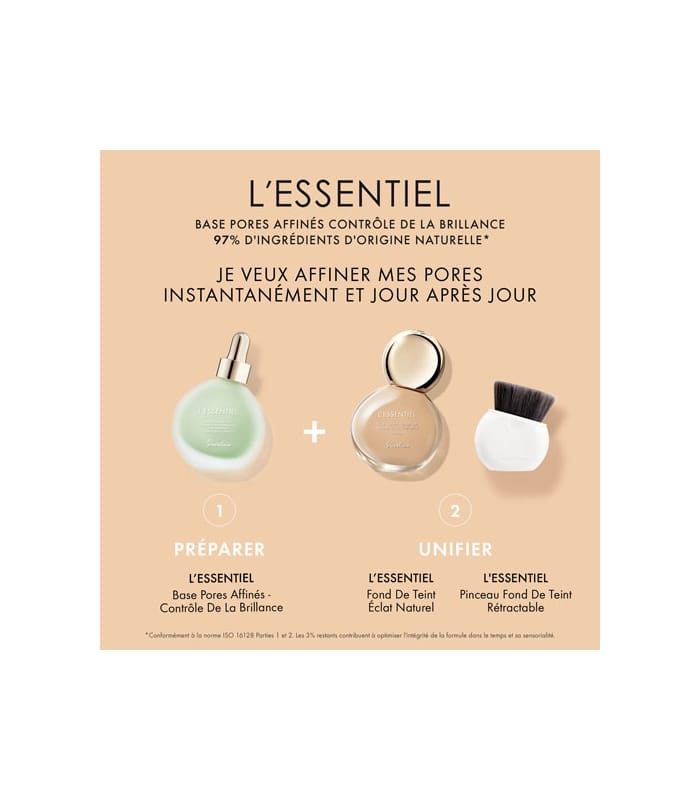 Guerlain-L'ESSENTIEL-Base pores affinés contrôle de la brillance