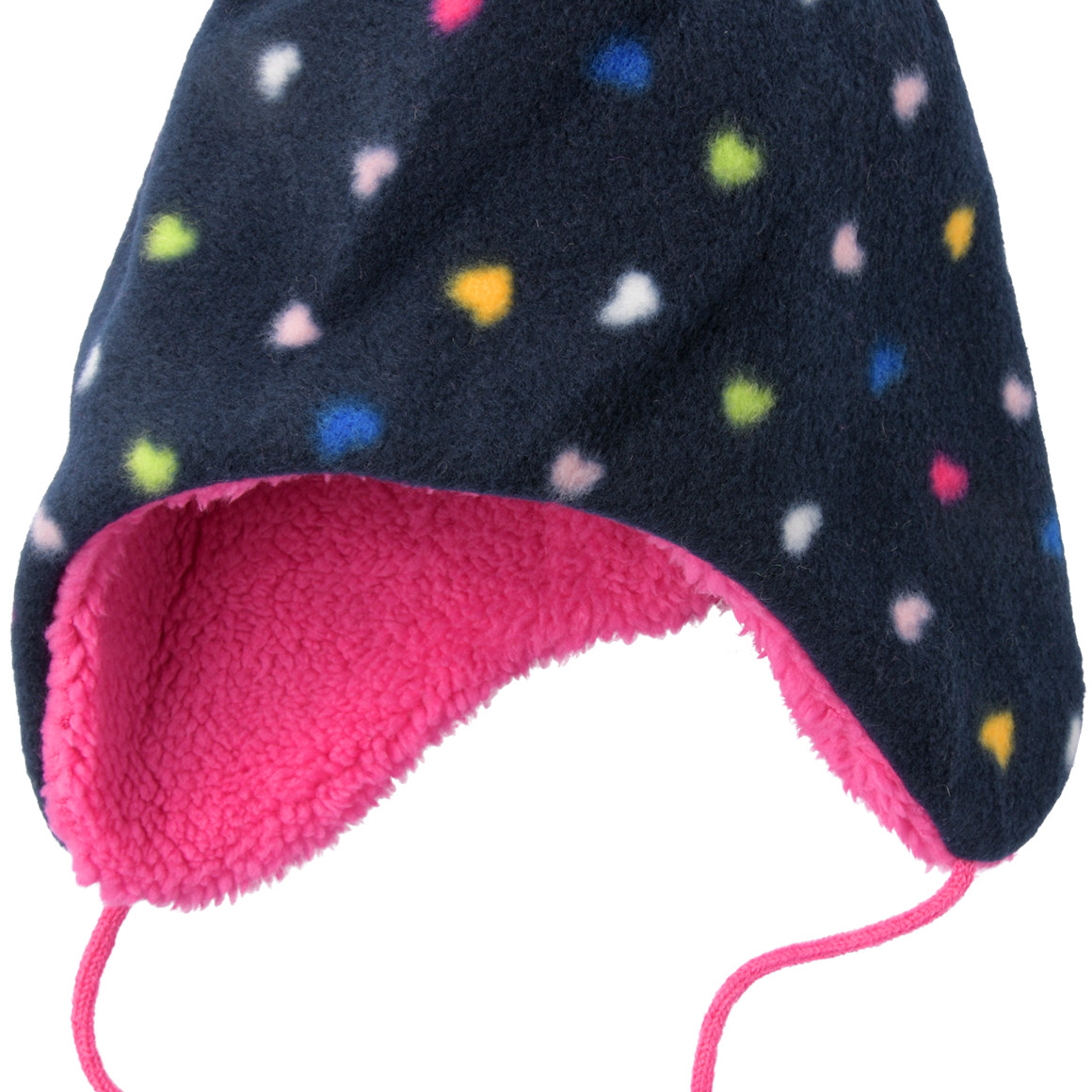 Baby Mütze mit Herz-Allover