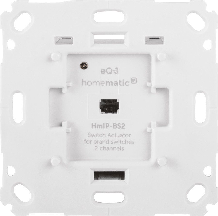 Homematic IP Schaltaktor für Markenschalter – 2-fach Smart-Home-Zubehör