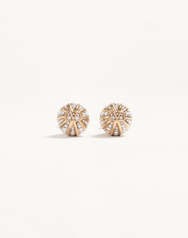 Brincos Poetique Des Gouttes em metal e cristais Swarovski®