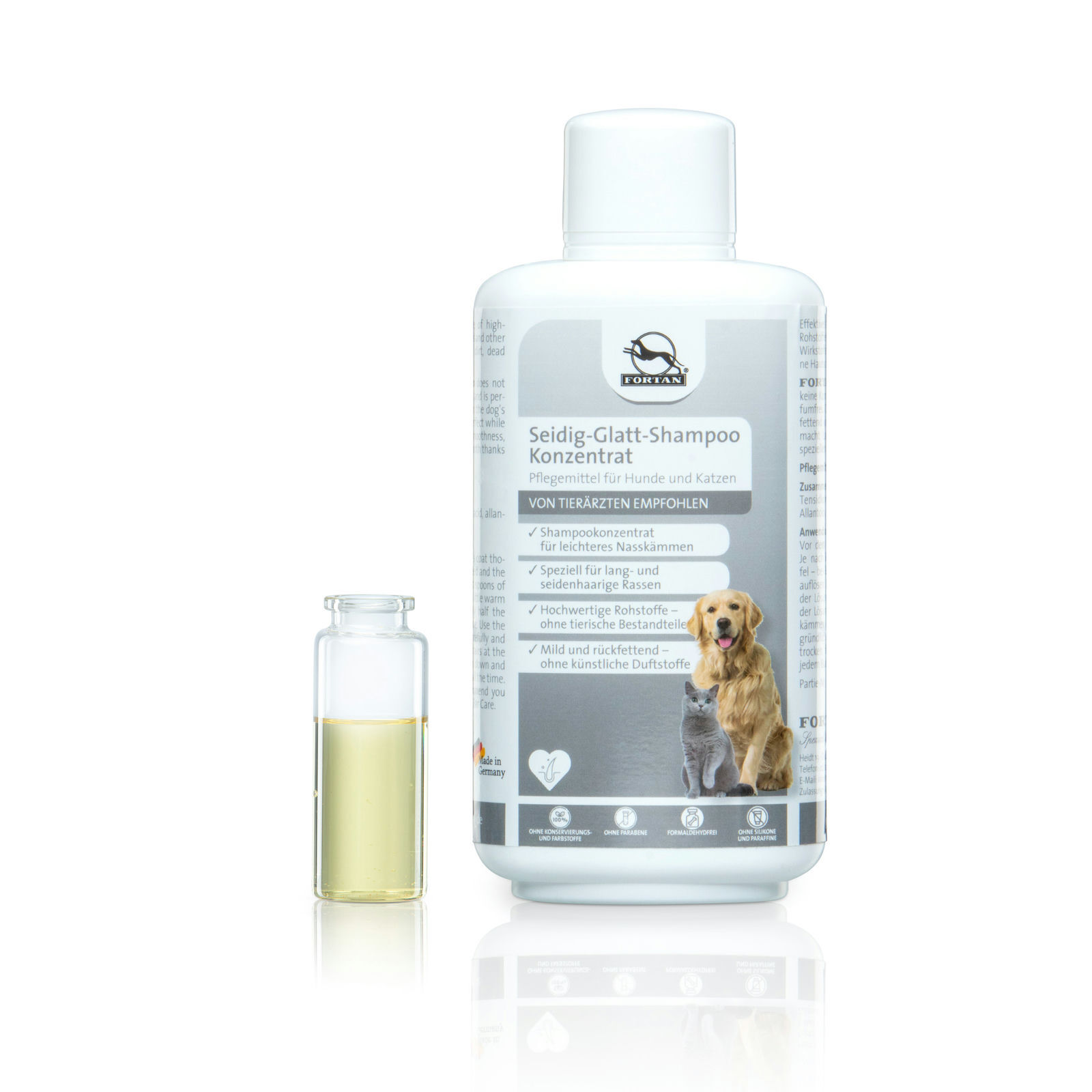 Fortan Fellpflege Fortan Seidig-Glatt Shampoo