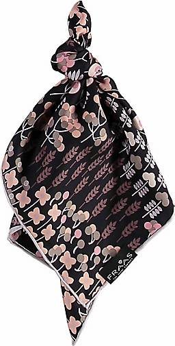 FRAAS Nickituch mit Floral-Print aus reiner Seide