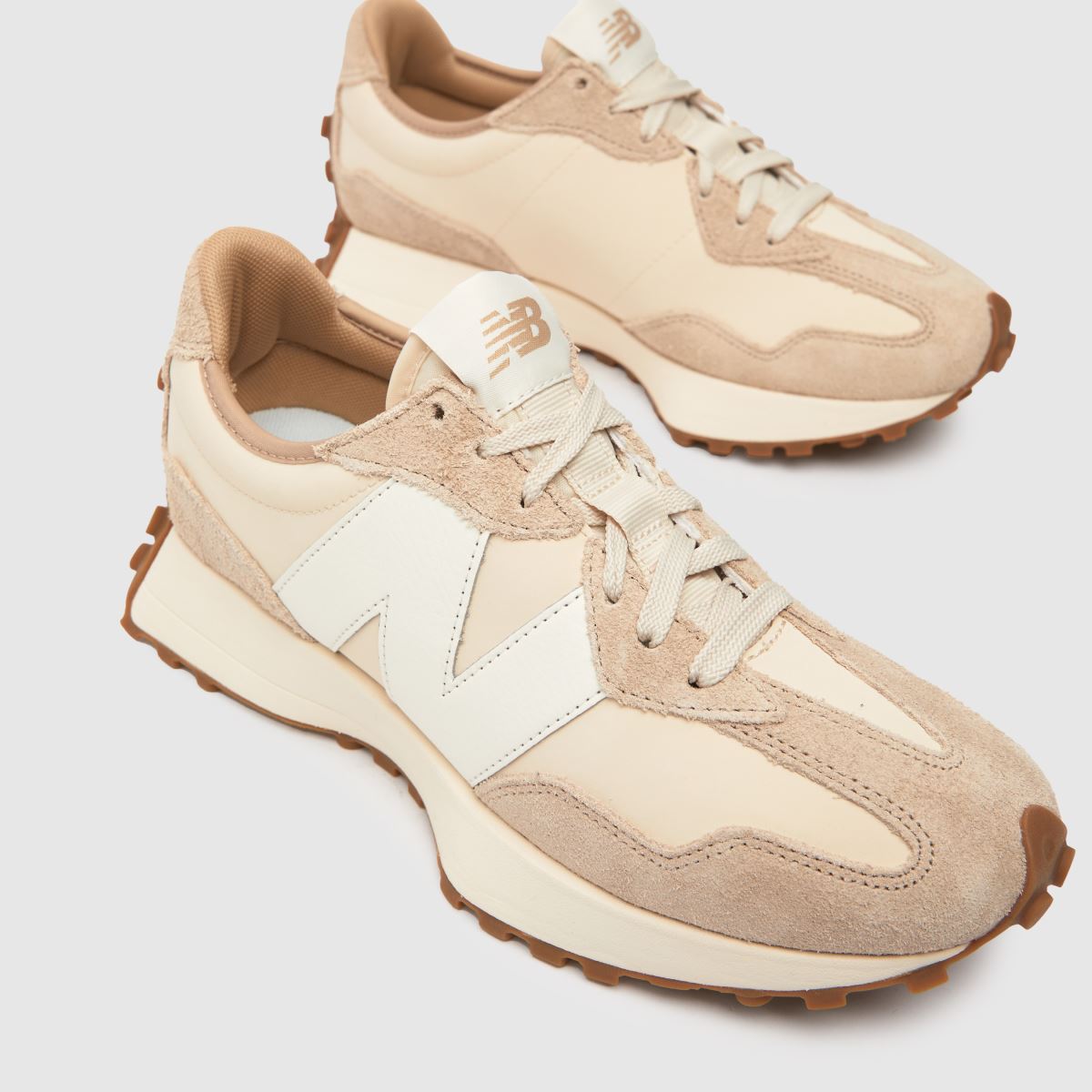 New Balance 327 sportcipő bézs színben