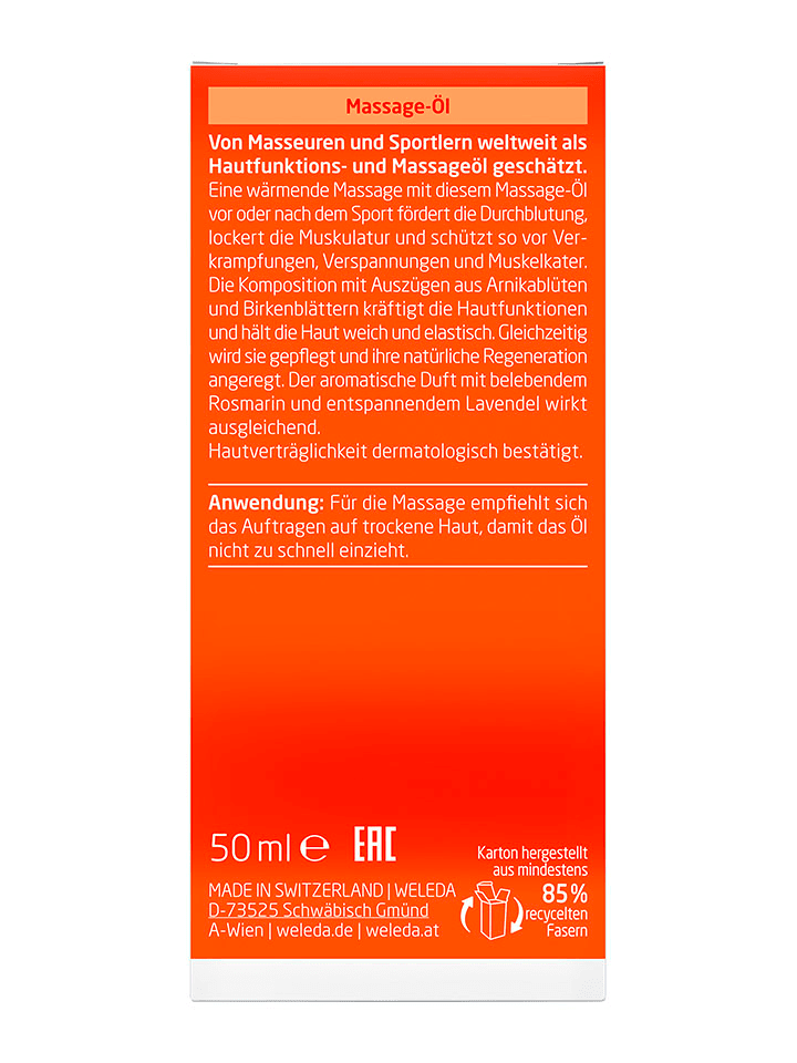 Weleda Massage-Öl 