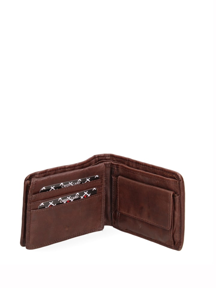Sergio Valentini Geldbörse in DARK BROWN günstig kaufen onesize