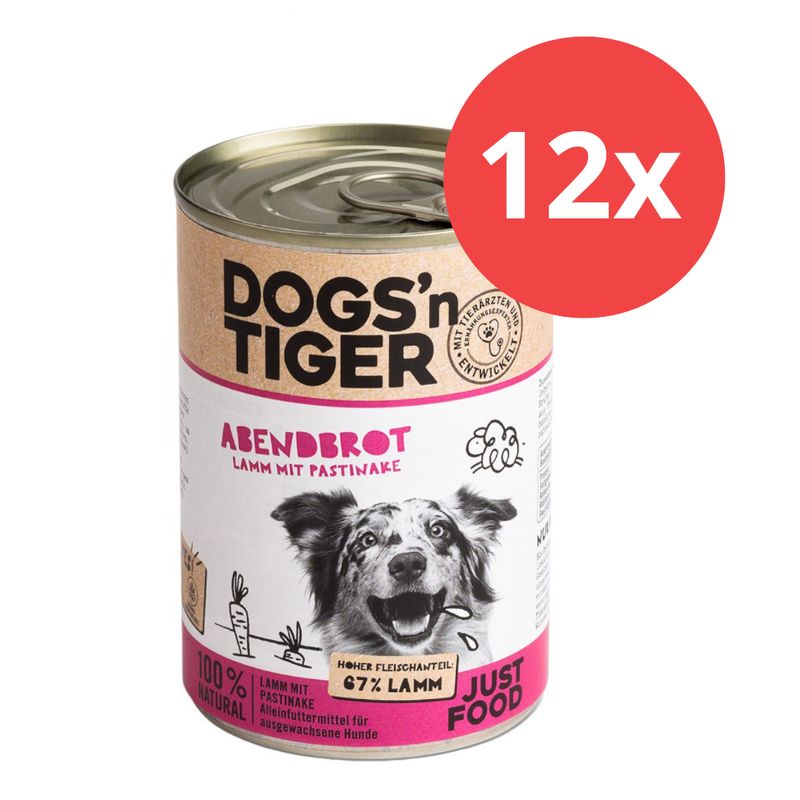 Sparpaket Dogs'n Tiger Adult 12 x 400 g