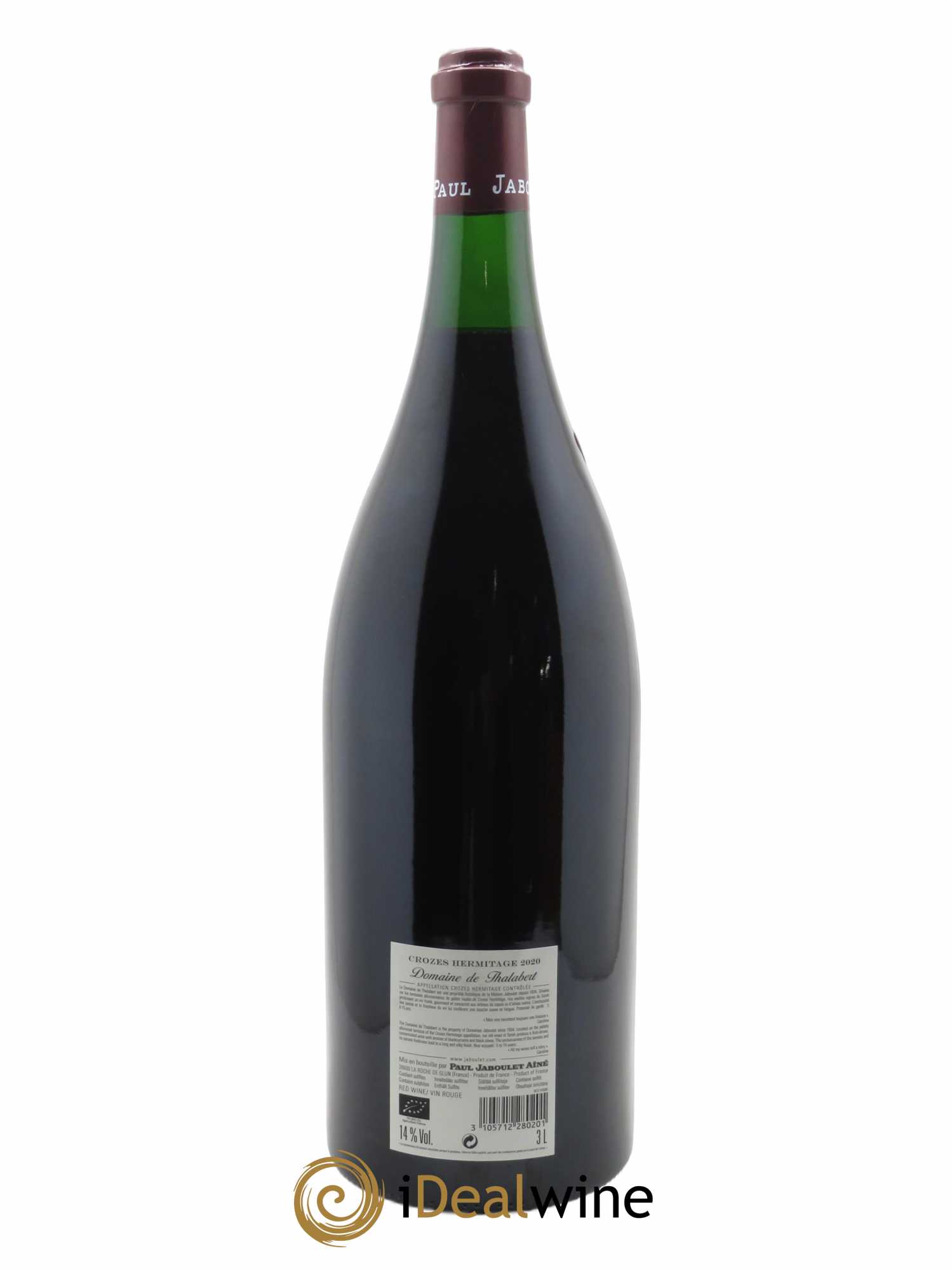 Crozes-Hermitage Domaine de Thalabert Paul Jaboulet Ainé  2020 - Lot de 1 Double-magnum