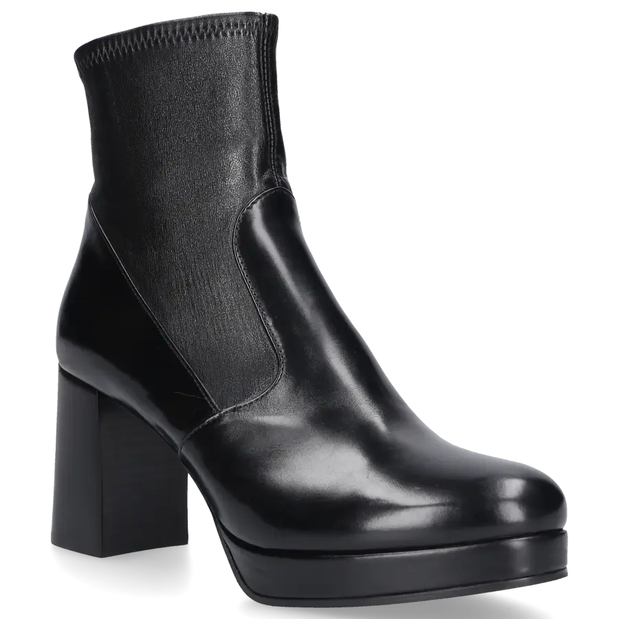 Truman's - Plateaustiefeletten 8242 Nappaleder - schwarz