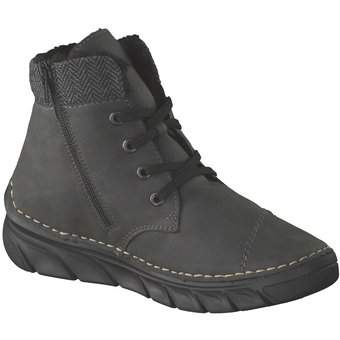 Rieker Schnür Boots in grau