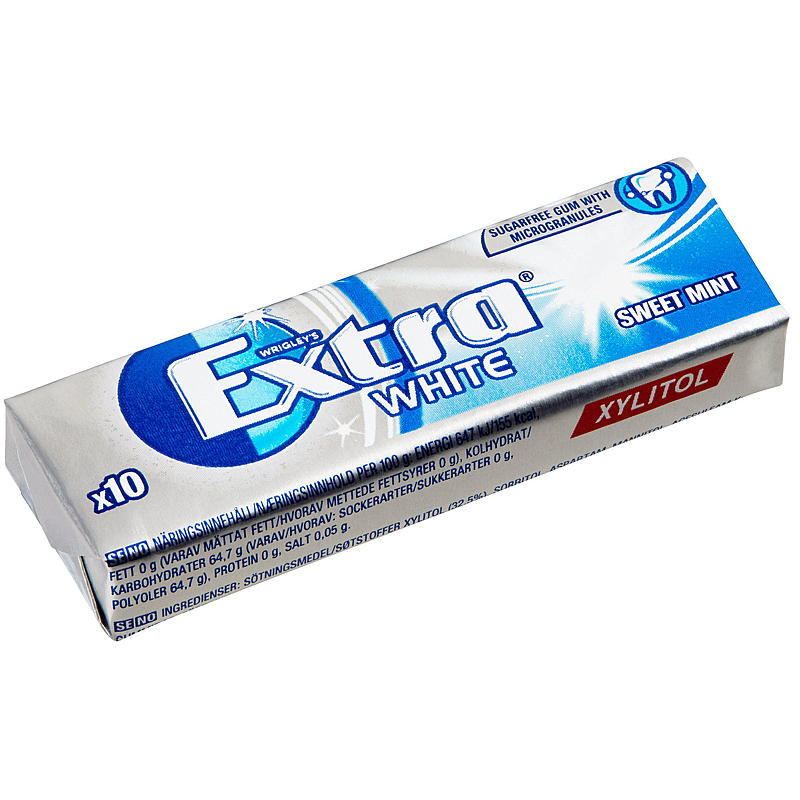 Extra Extra 14 g White sweet mint