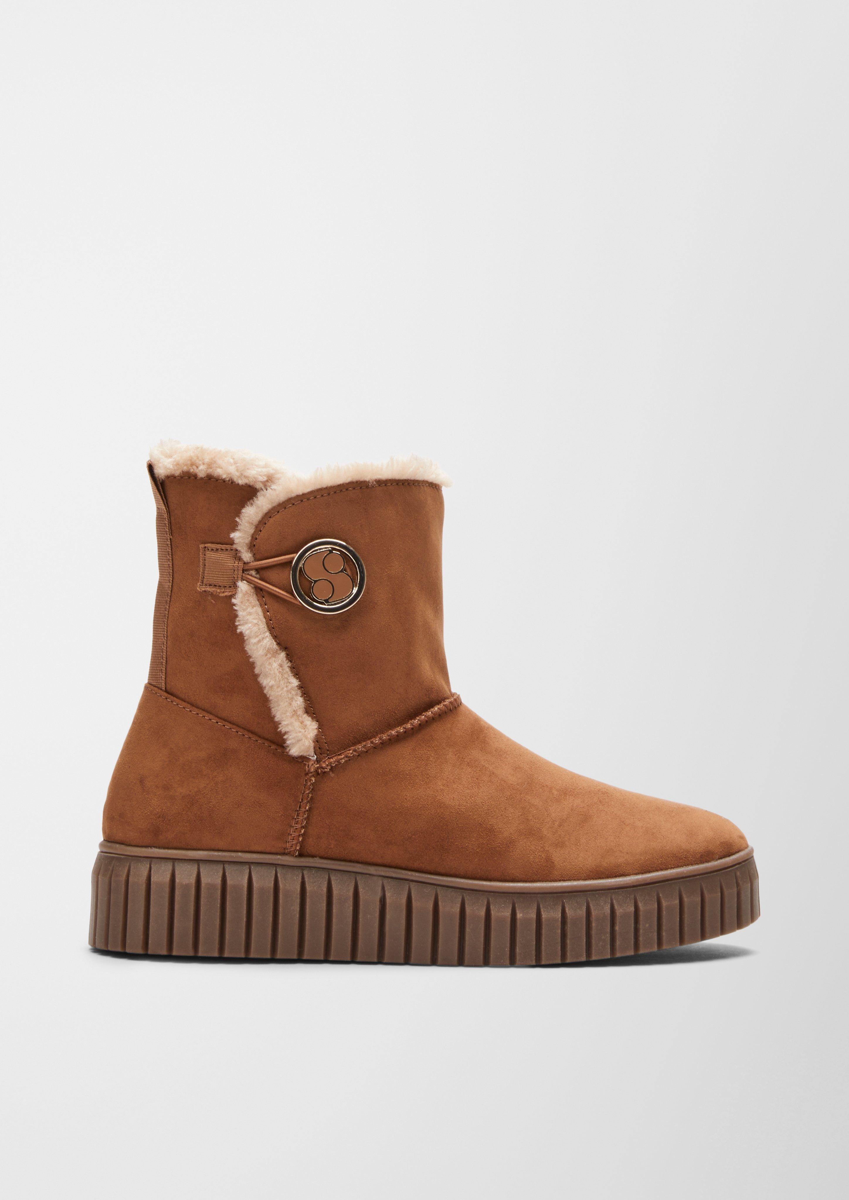 Stiefeletten mit Plüschfutter  6006599-305
