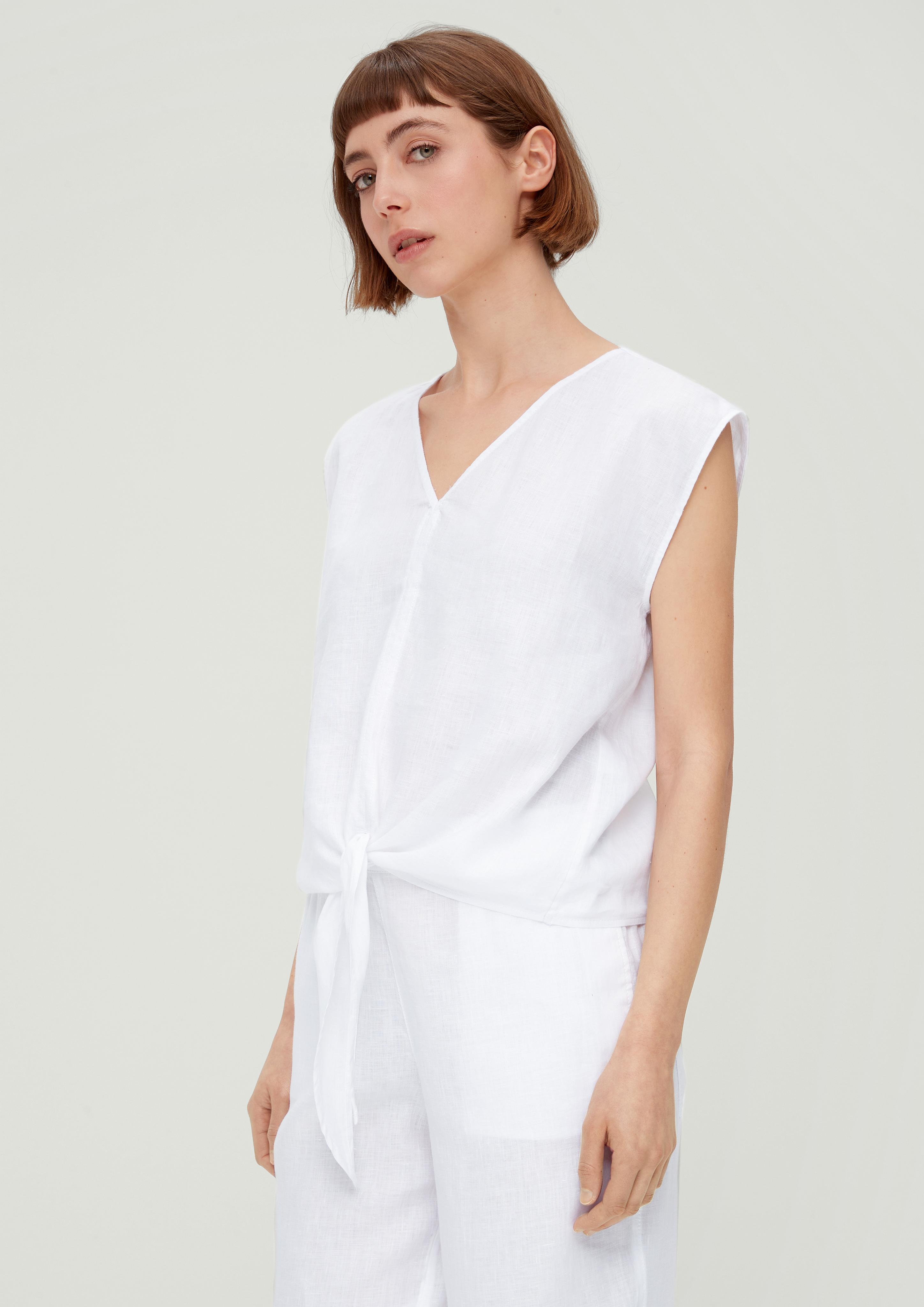 Bluse mit Knoten-Detail  2131873-0100