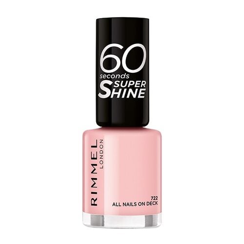 Rimmel London 60 Seconds Super Shine lak na nehty odstín 740 Clear 8 ml