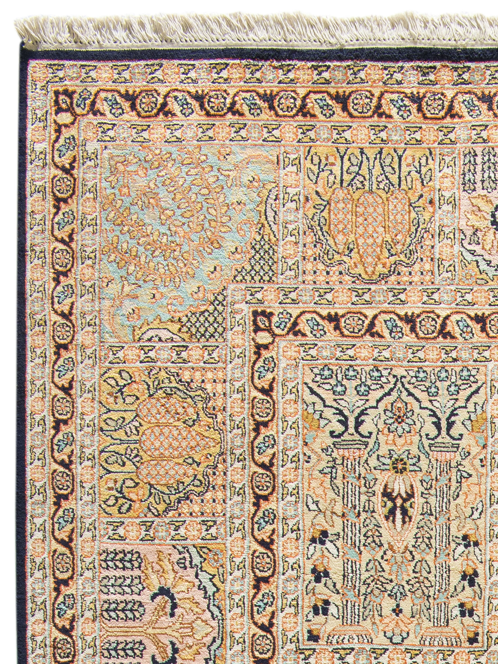 Kaschmir Seide 18/18 ca. 221 x 303 cm, Unikat / Einzelstück