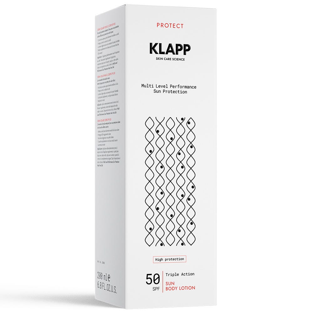 Klapp Cosmetics Triple Action Sun Body Lotion 50SPF 200 ml