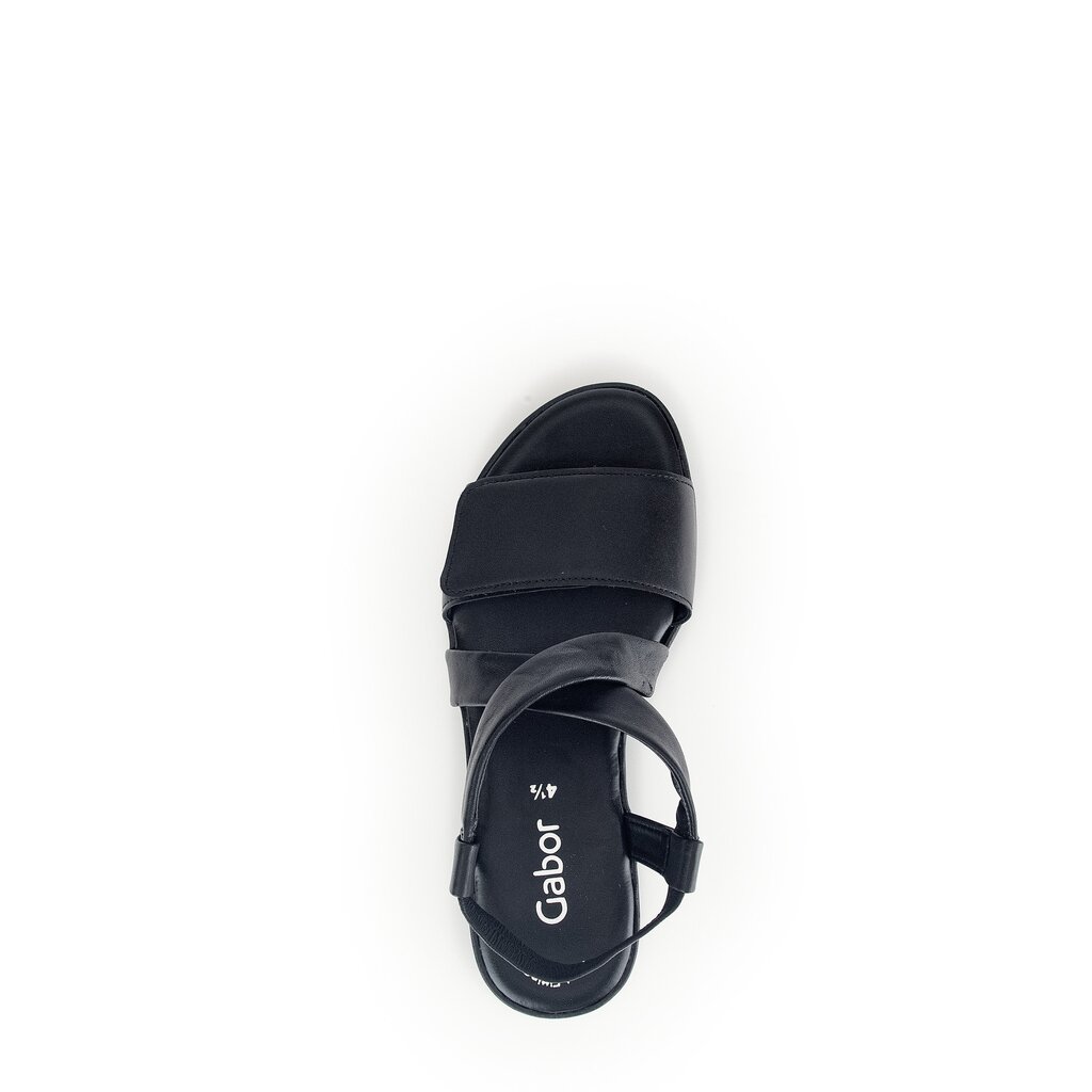Gabor fashion Riemchensandale schwarz