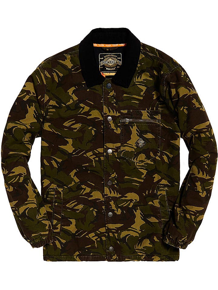 Superdry Superdry Übergangsjacken & -mäntel  in khaki günstig kaufen XL