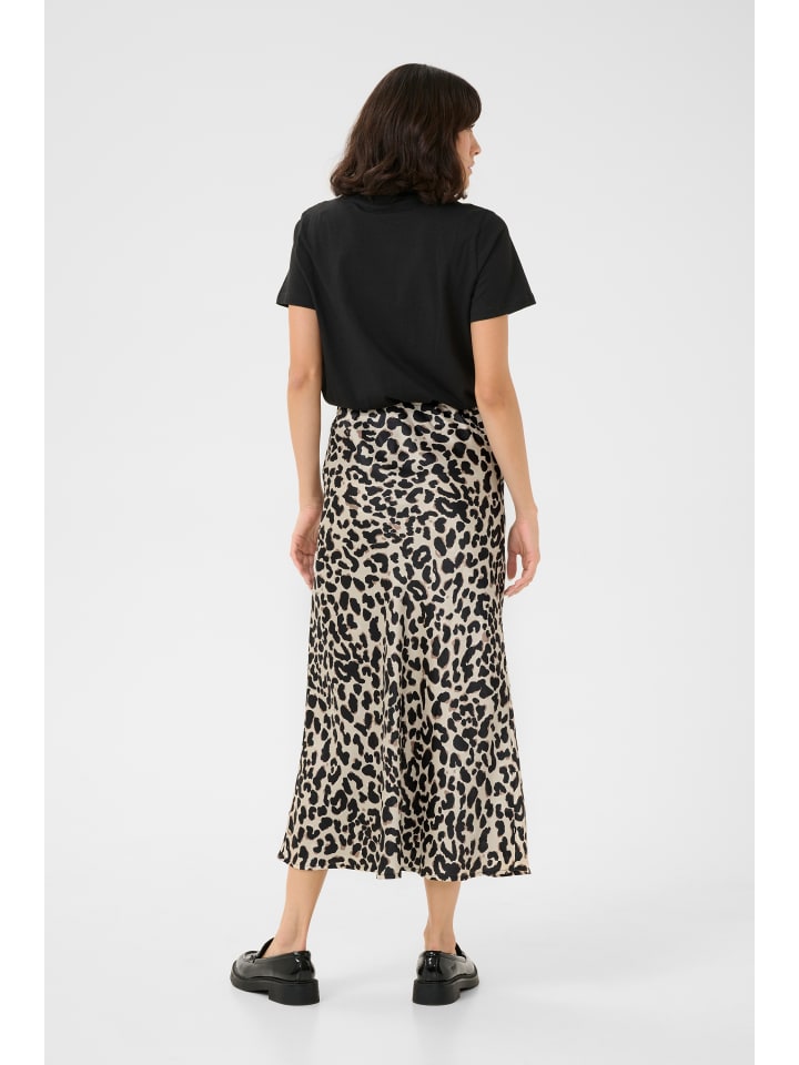 Kaffe Rock KAjune in Brown Leopard günstig kaufen