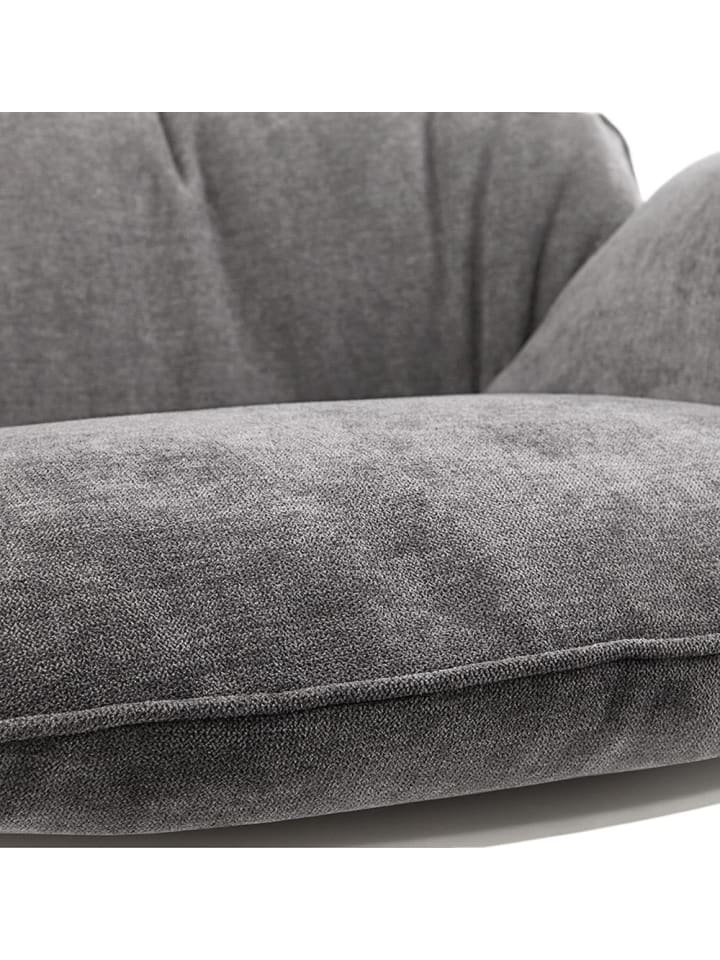 KADIMA DESIGN Schaukelstuhl Textil Holzkufen, Designsessel, Komfortabler Polstersessel günstig kaufen onesize