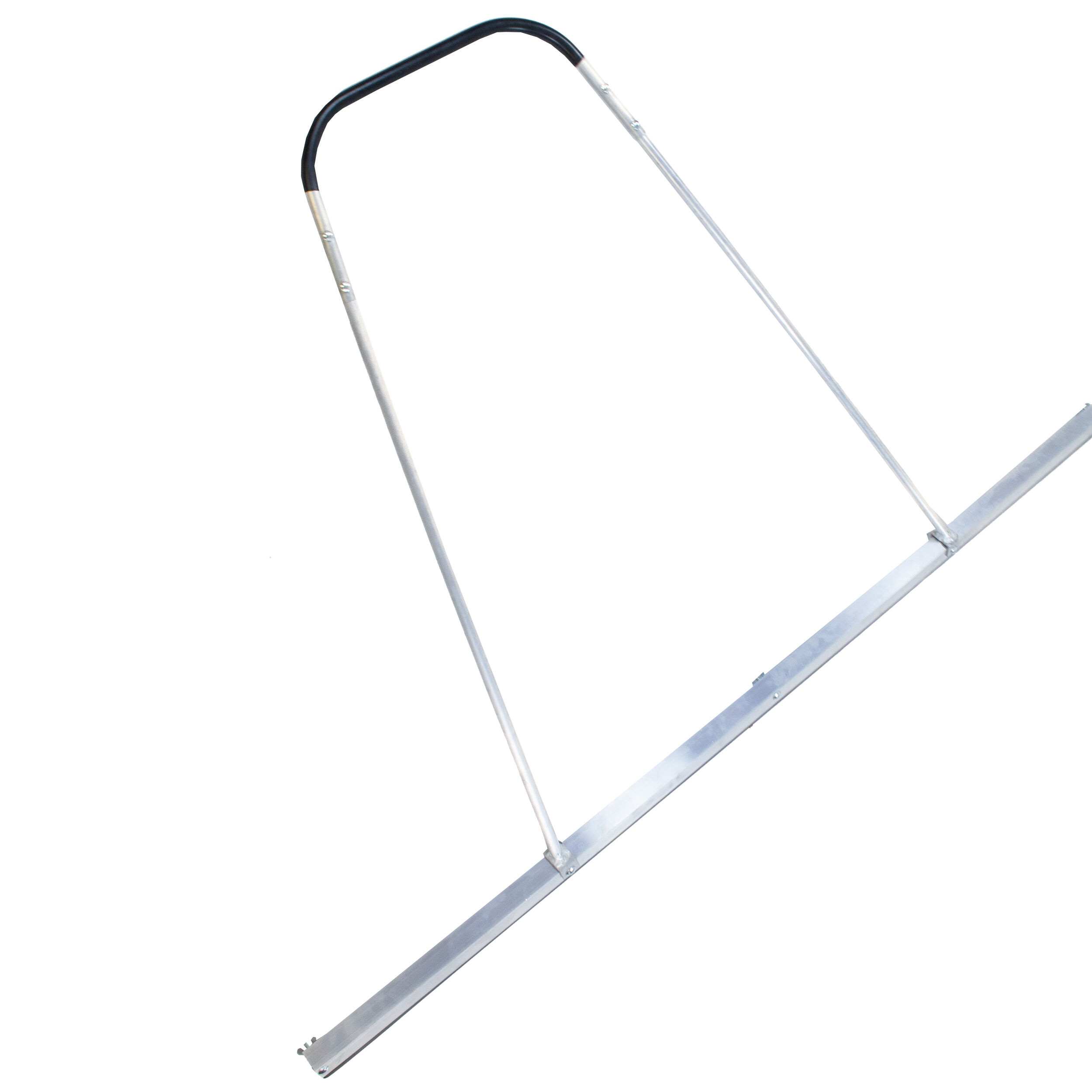 Gummihobel 2m - Silber, Schwarz