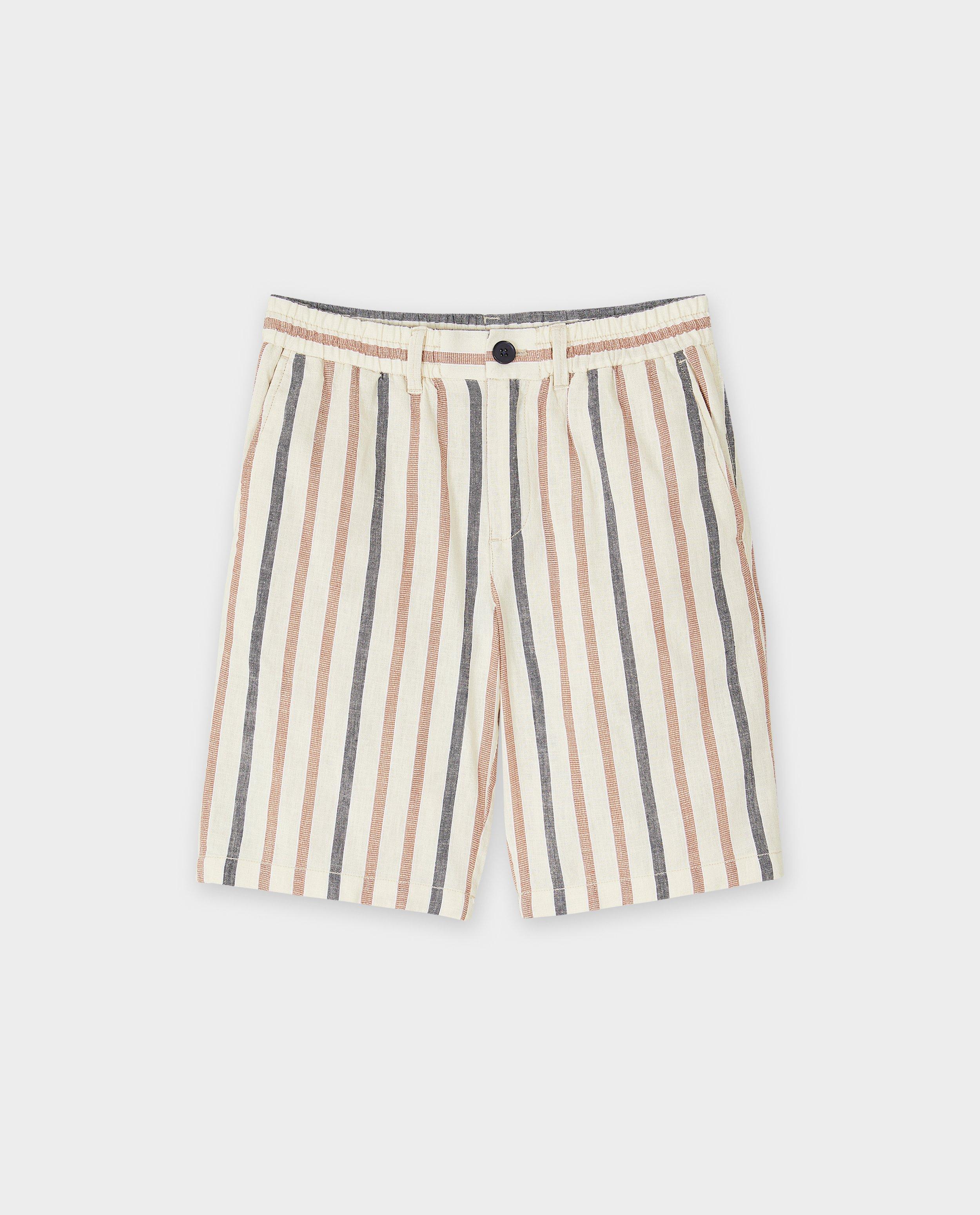 Pantaloni scurți I AM din bumbac organic, 128-164 bej deschis