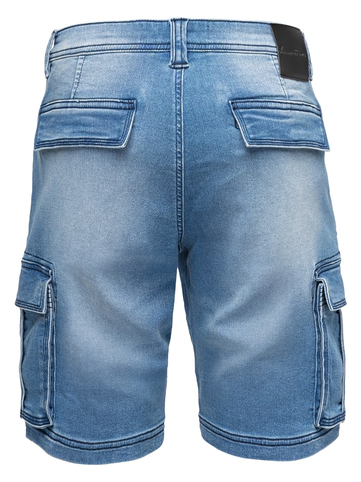 Amaci&Sons Jeansshorts FORT LEE in Hellblau günstig kaufen